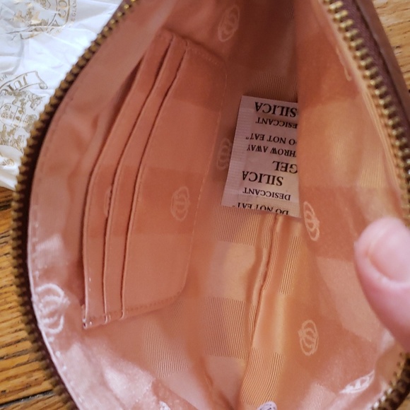 Juicy Couture Leather Clutch Wristlet NWT Y2k - Picture 5 of 7